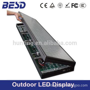 USA/Canada market P10 remote control cloud-based/wifi LED digital sign outdoor double sided led sign/front open LED display